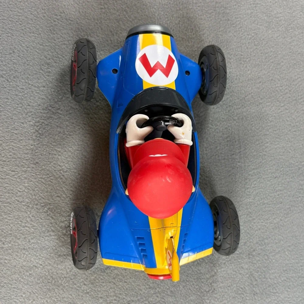 Nintendo Mario Kart 8 Carrera RC Mach‎ 8 Mario Racing Car Blue Yellow 2.4GHz